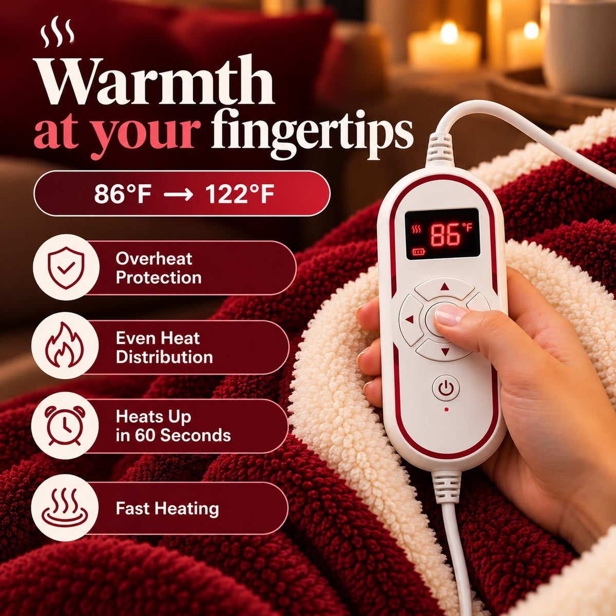 SNUGMORA Heated Robe